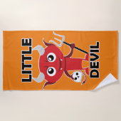 Little Devil - Strandhandtuch (Vorderseite)
