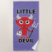 Little Devil - Strandhandtuch (Vorderseite)