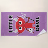 Little Devil - Strandhandtuch (Vorderseite)