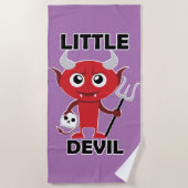 Little Devil - Strandhandtuch (Vorderseite)