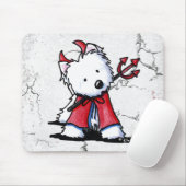 Little Devil Westie Mousepad (Mit Mouse)