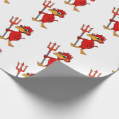 Little Devil Wrapping Paper Geschenkpapier (Ecke)