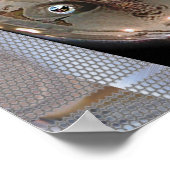 Little Deze Alien Print Poster (Ecke)