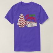 Little Dies ist die Jahreszeit Weihnachtsbaum Cake T-Shirt (Design vorne)