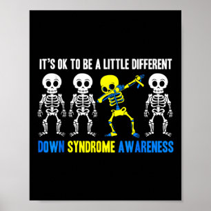 Little Different Down Syndrome Awareness März 21 Poster