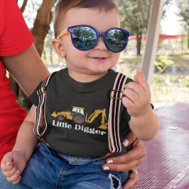 Little Digger - Baby Fine Jersey T - Shirt 