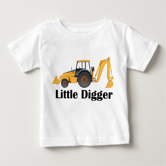 Little Digger - Baby Fine Jersey T - Shirt (Vorderseite)