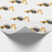 Little Digger - Glossy Wrapping Paper, 30" x 6' Geschenkpapier (Ecke)