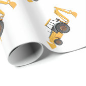 Little Digger - Glossy Wrapping Paper, 30" x 6'  Geschenkpapier (Rolleneckpunkt)
