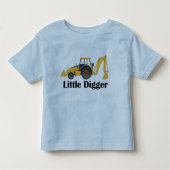 Little Digger - Kleinkind Fine Jersey T - Shirt (Vorderseite)
