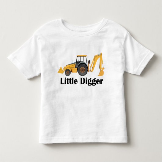 Little Digger - Kleinkind Fine Jersey T - Shirt (Vorderseite)