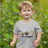 Little Digger - Kleinkind Fine Jersey T - Shirt 