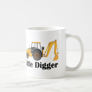 Little Digger - White 11 oz Classic White Tasse 