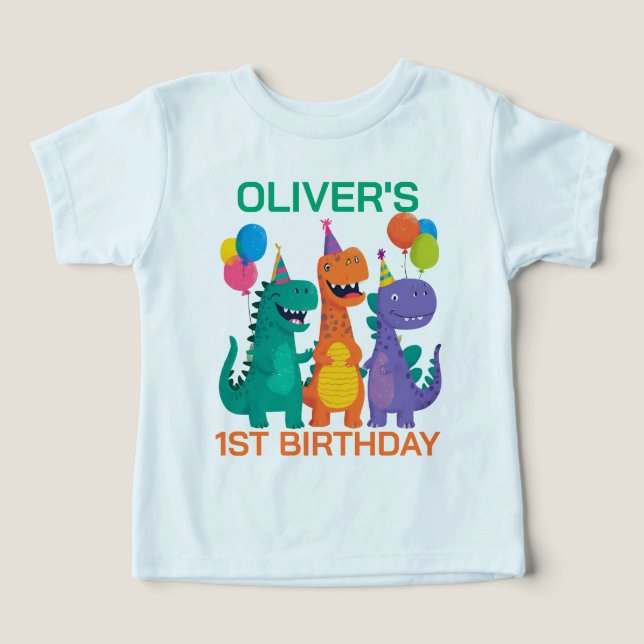 Little Dino 1st Birthday (Design Vorderseite)
