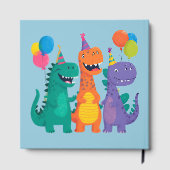 Little Dino 1st Birthday Gästebuch (Rückseite)