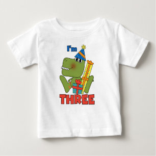 Little Dino 3. Geburtstag Tshirts und Geschenke