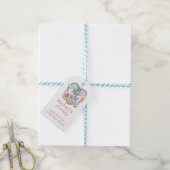 Little Dino Birthday Personalized Geschenkanhänger (Mit Garn)