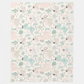 Little Dino Delight Fleecedecke (Vorderseite)