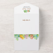 Little Dinosaur Baby Dusche All In One Einladung (Außenbereich)