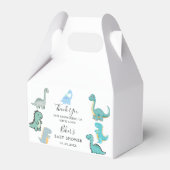 Little Dinosaur Cute Baby Shower Geschenkschachtel (Vorderseite)