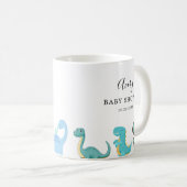 Little Dinosaur Cute Baby Shower Kaffeetasse (VorderseiteRechts)