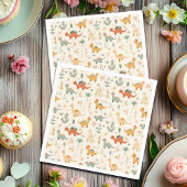 Little Dinosaurier Beige neutrale Tones Serviette