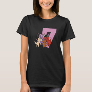Little Dinosaurier Celebrate 7. Kindergeburtstag 7 T-Shirt