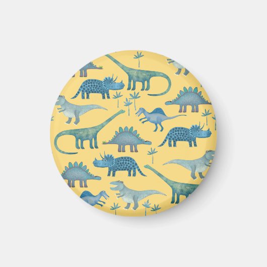 Little Dinosaurier Yellow Magnet (Vorne)