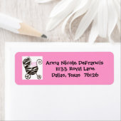 Little Diva Baby Buggy Rücksendeadresse Etikett /  (Insitu)