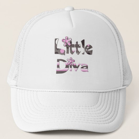 Little Diva Truckerkappe (Vorderseite)