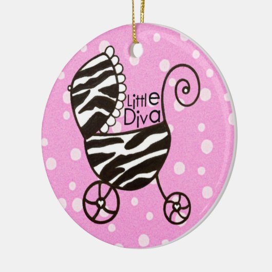 "Little Diva" zum Personalisieren - Ornament (Links)
