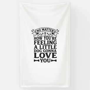 Little Dog Love You Vintage-Typografie-Design_1 Banner