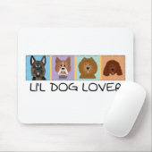 Little Dog Lover Tshirts und Geschenke Mousepad (Mit Mouse)