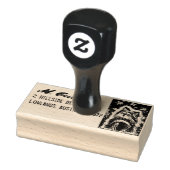 Little Doggy in blau Gummistempel (Stempel)