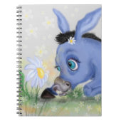 Little Donkey and Daisy - Niedlich Notizblock (Vorderseite)