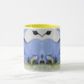 Little Donkey and Daisy - Niedlich Tasse (Zentrum)