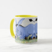 Little Donkey and Daisy - Niedlich Tasse (Vorderseite Links)
