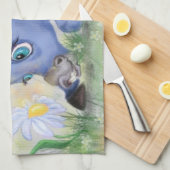 Little Donkey Kitchtuch Geschirrtuch (Viertel Falte)