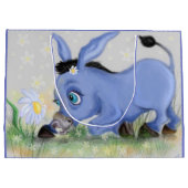 Little Donkey und Daisy-Geschenktasche Große Geschenktüte (Rückseite)
