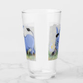 Little Donkey und Daisy Glass Glas (Rechts)