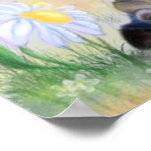 Little Donkey und Daisy Poster malen Ihren Text (Ecke)