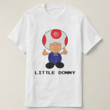 " Little Donny" Donald Trump Karikatur-T - Shirt