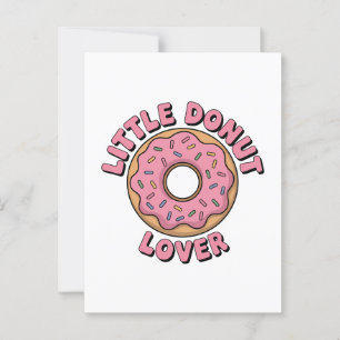Little Donut Lover Kinder Postkarte