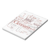 Little Dorrit Notizblock (Rotiert)