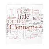 Little Dorrit Notizblock (Vorderseite)