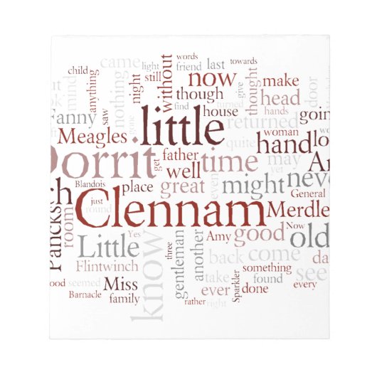 Little Dorrit Notizblock (Vorderseite)