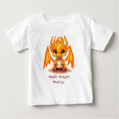 Little dragon baby t-shirt (Vorderseite)
