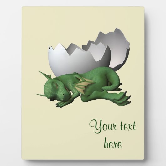 Little Dragon Fotoplatte (Vorderseite)