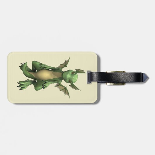 Little Dragon Gepäckanhänger (Rückseite horizontal)