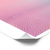 Little Dragon Girl Poster (Ecke)